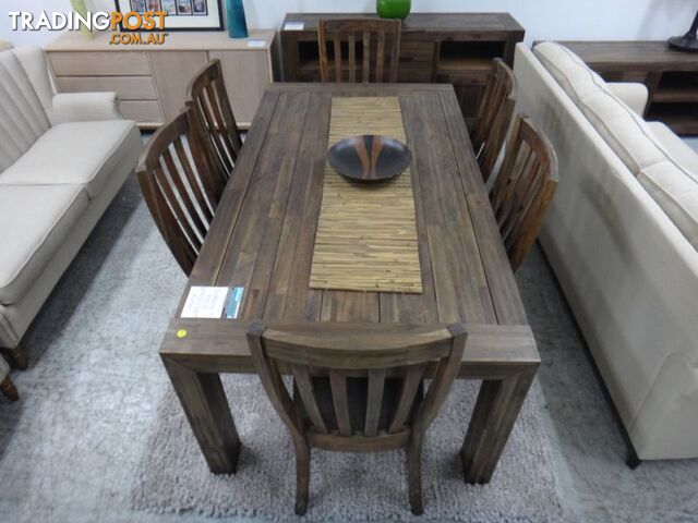 NEW DARWIN DINING TABLE - 7 PIECE DINING SET AVAILABLE