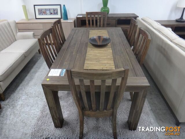 NEW DARWIN DINING TABLE - 7 PIECE DINING SET AVAILABLE