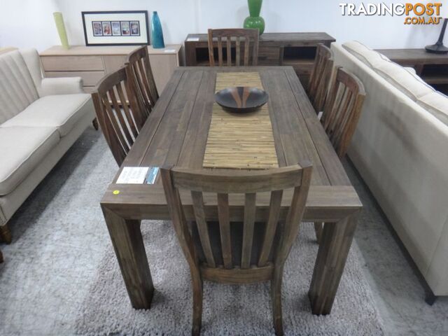 NEW DARWIN DINING TABLE - 7 PIECE DINING SET AVAILABLE
