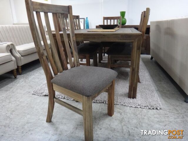 NEW DARWIN DINING TABLE - 7 PIECE DINING SET AVAILABLE