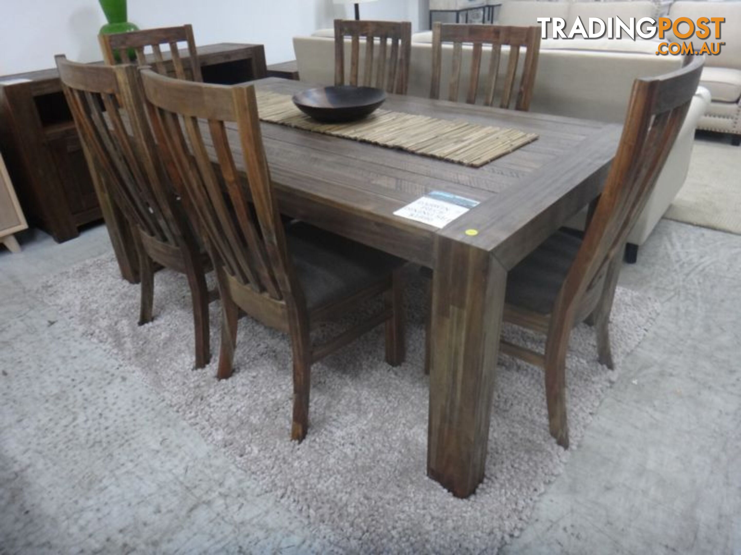 NEW DARWIN DINING TABLE - 7 PIECE DINING SET AVAILABLE