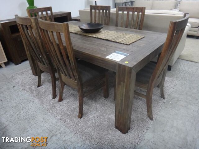 NEW DARWIN DINING TABLE - 7 PIECE DINING SET AVAILABLE