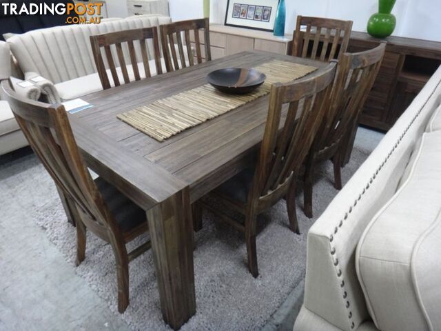 NEW DARWIN DINING TABLE - 7 PIECE DINING SET AVAILABLE