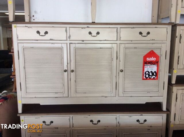 REDUCED FROM $869! NEW BUFFET! FURNITURE DISCOUNT WAREHOUSE