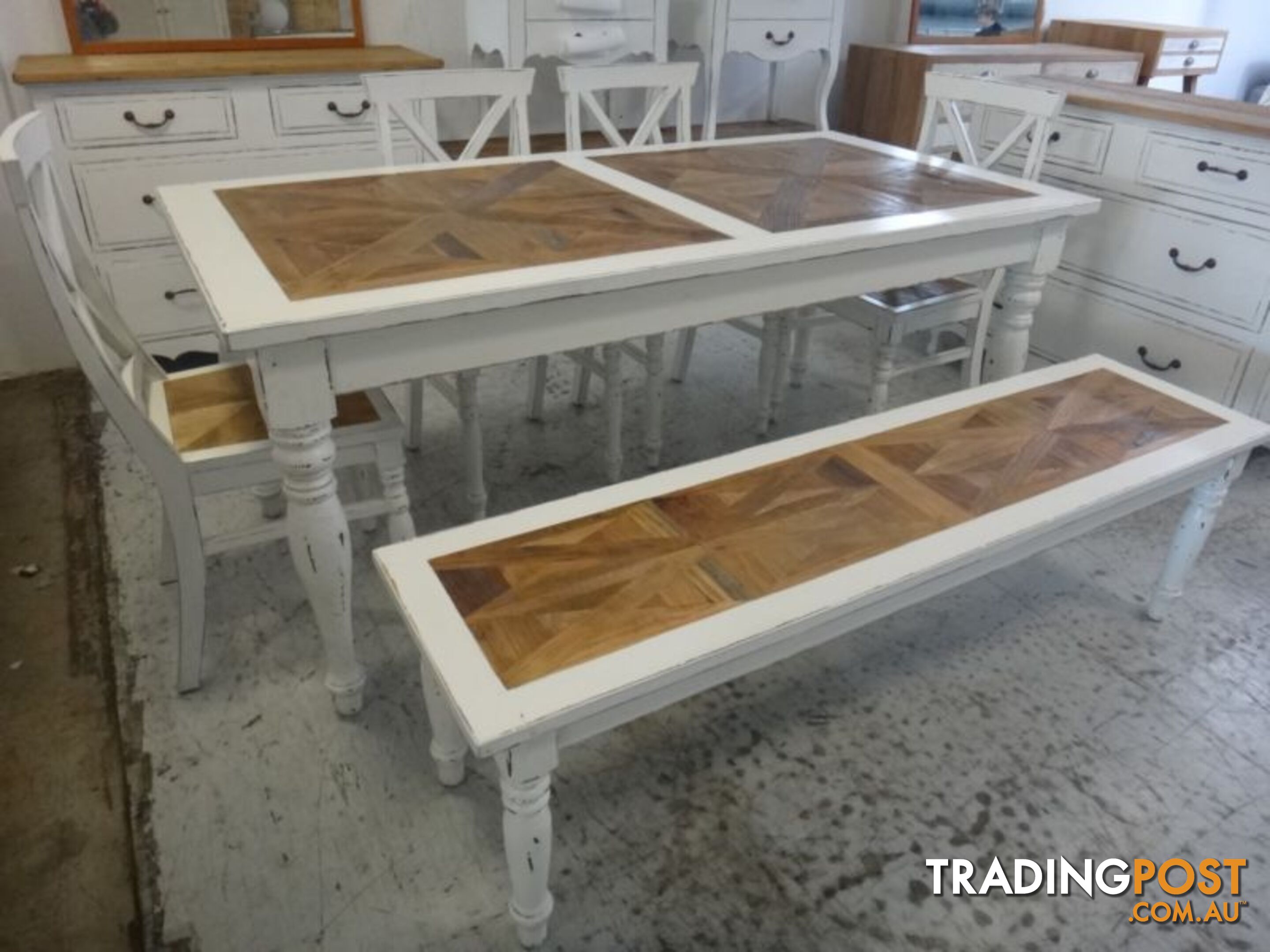NEW BELMONT DINING TABLE - CHAIRS & BENCH SEATS AVAILABLE