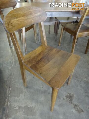 NEW RETRO DINING CHAIR - SOLID MANGO WOOD - DANISH DESIGN