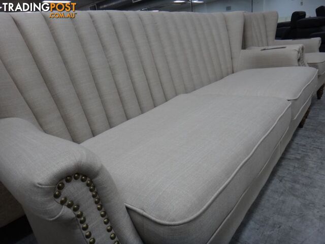 NEW CLEO SOFAS - 3 SEATER + ARMCHAIR - DISCOUNT SHOWROOM