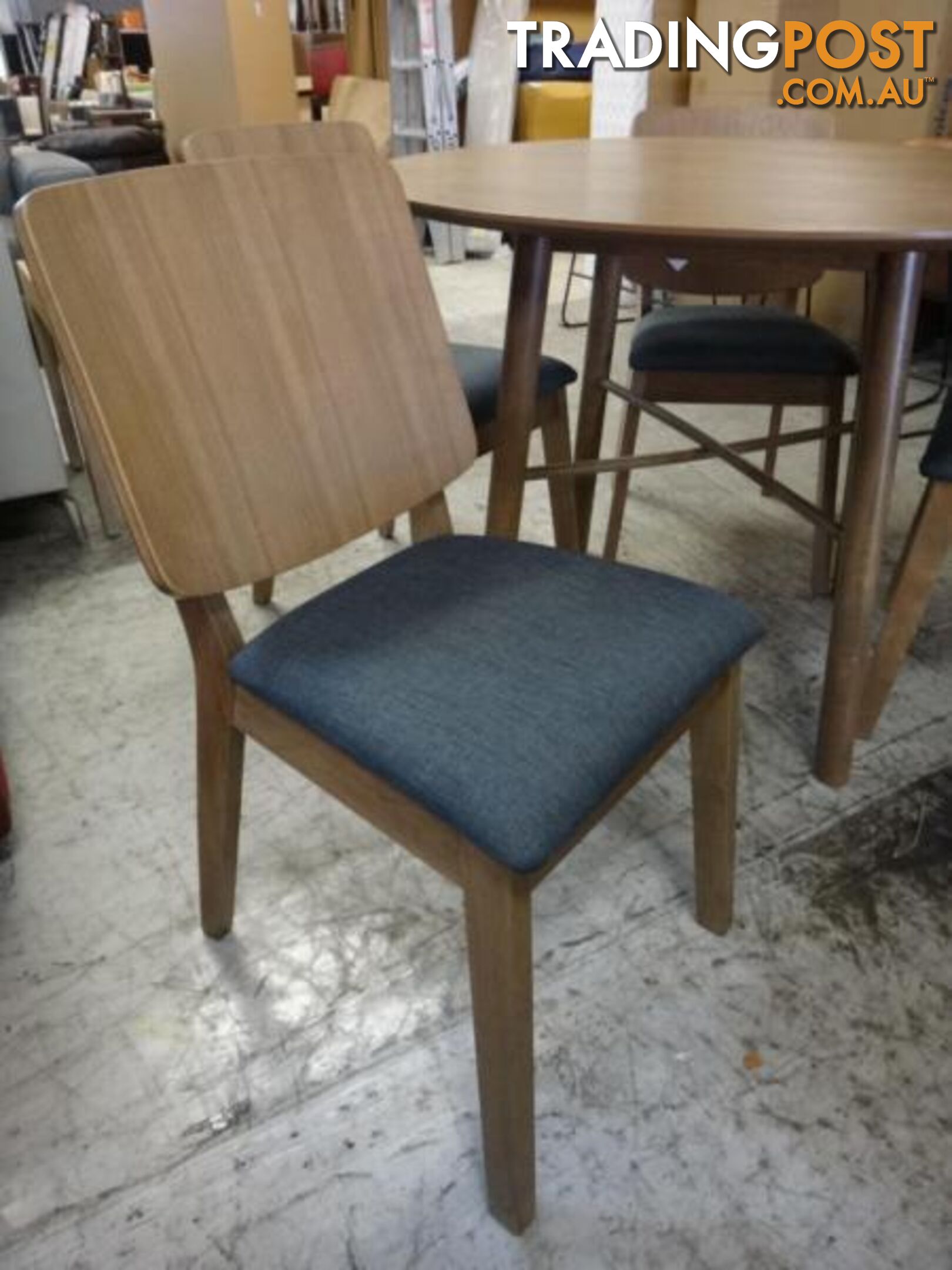 NEW DENMARK 5 PIECE DINING - DESIGNER RETRO FURNITURE SHOWROOM