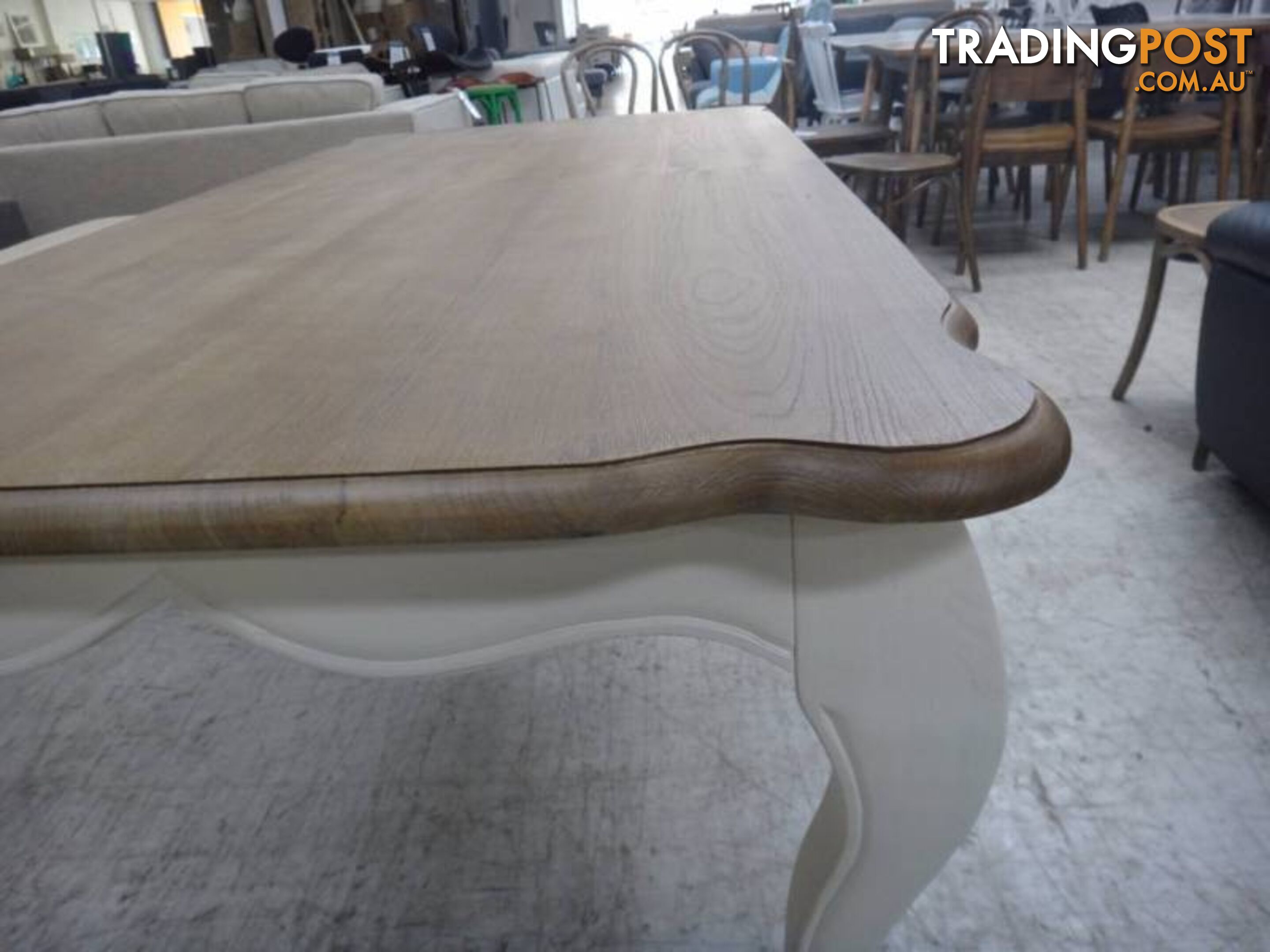 COTTAGE DINING TABLE - White Timber