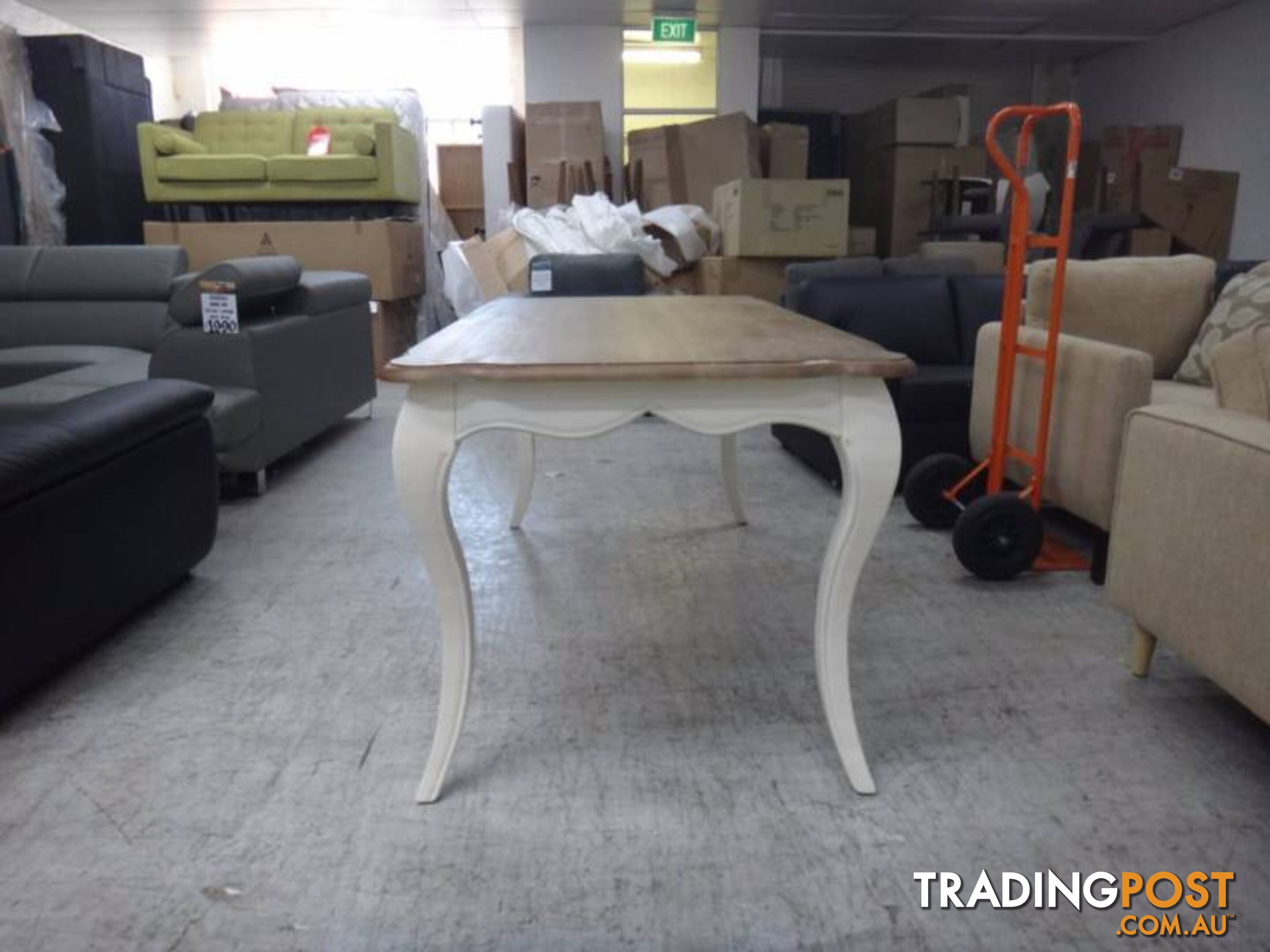 COTTAGE DINING TABLE - White Timber