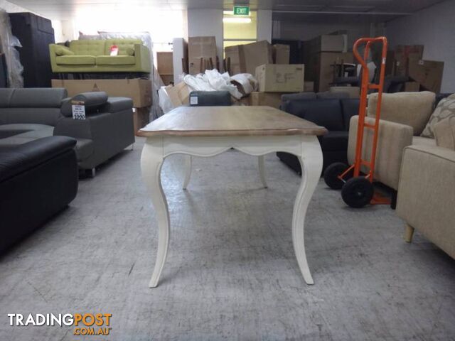 COTTAGE DINING TABLE - White Timber