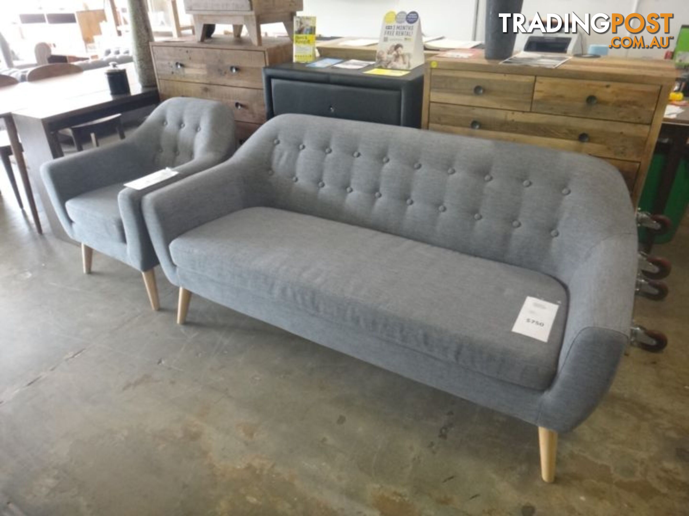 NEW RETRO SOFAS - FURNITURE DISCOUNT WAREHOUSE. 50% - 80% OFF