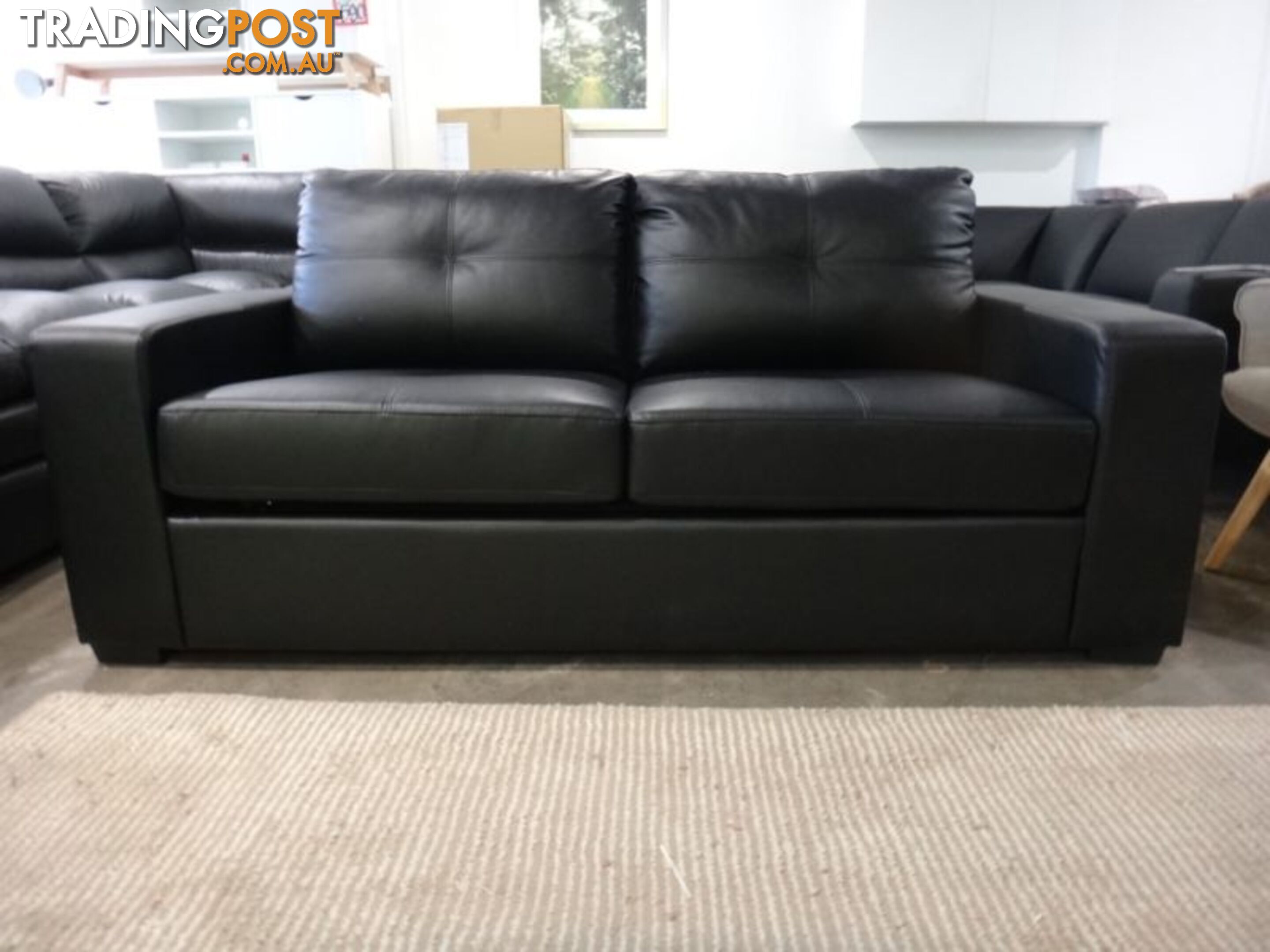 DIAMOND SOFA BED 2 SEATER - LOUNGE CLEARANCE OUTLET