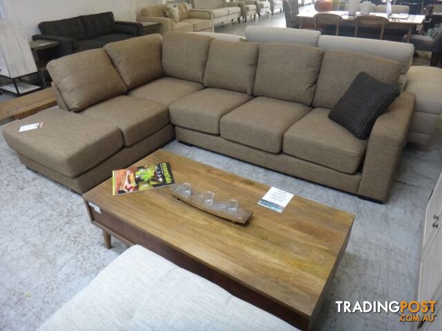 NEW BOSTON CORNER SOFA - COCOA LHF and RHF AVAILABLE