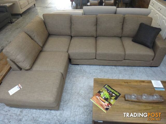 NEW BOSTON CORNER SOFA - COCOA LHF and RHF AVAILABLE