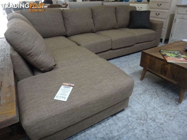 NEW BOSTON CORNER SOFA - COCOA LHF and RHF AVAILABLE