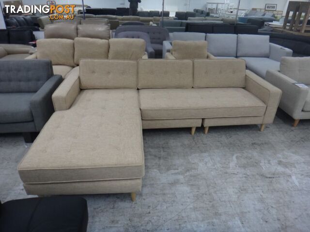 NEW ROBINSON SOFA REVERSABLE CHAISE - DISCOUNT SHOWROOM