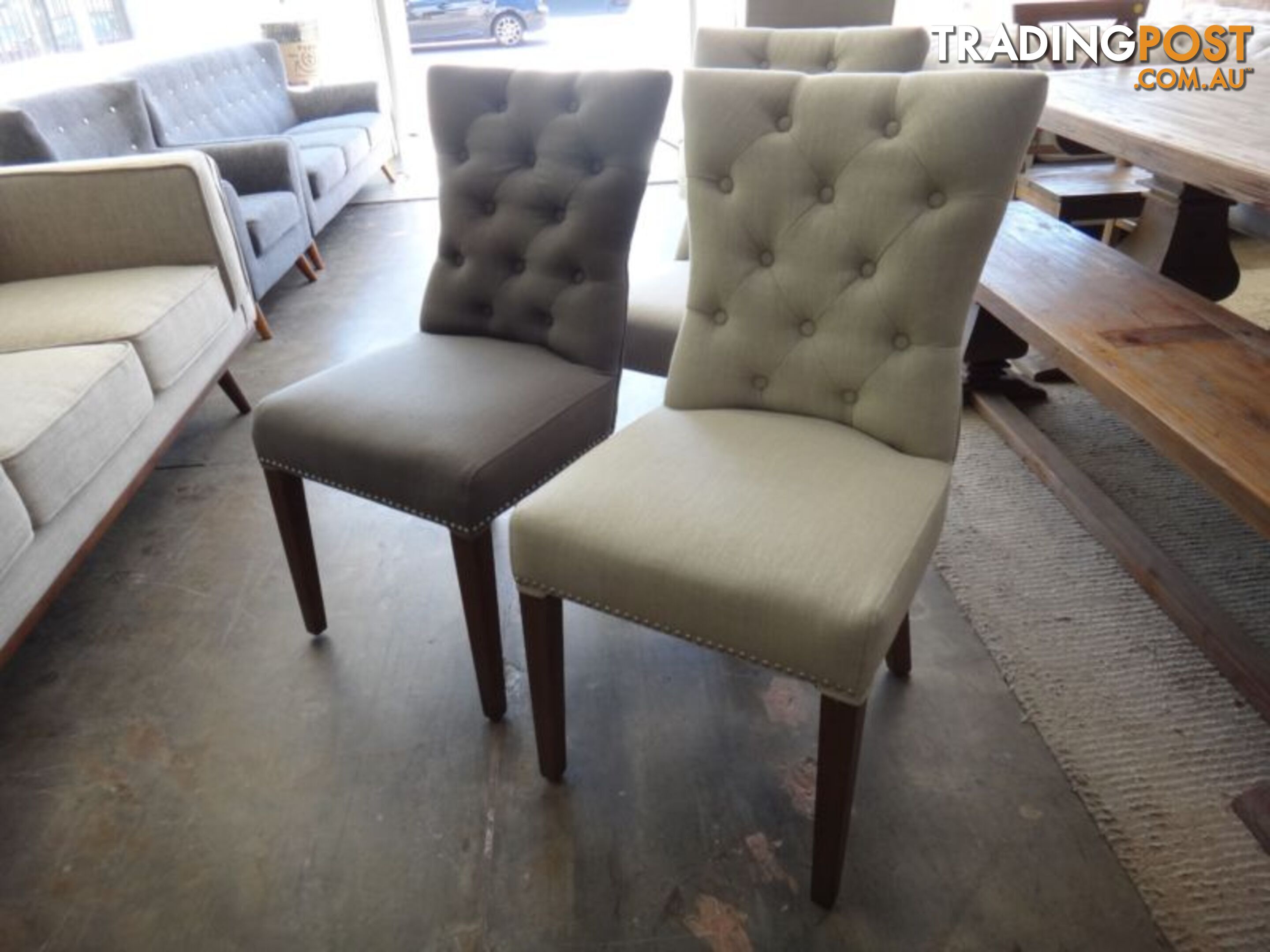 NEW VICTORIA DINING CHAIRS - 2 COLOURS AVAILABLE