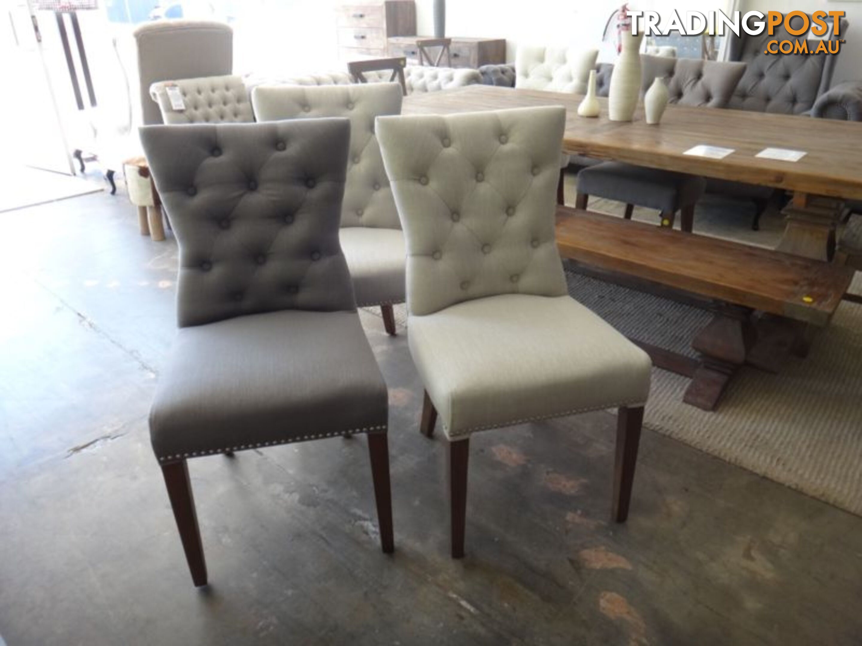 NEW VICTORIA DINING CHAIRS - 2 COLOURS AVAILABLE