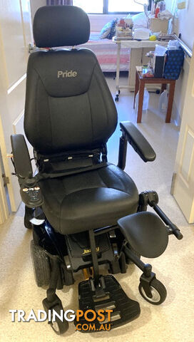 Electric Wheelchair - Pride Jazzy Air - Elevating Power Wheel Chair Excellent Condition As New