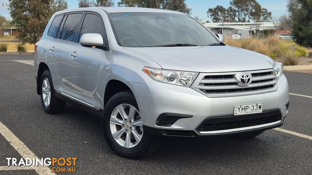 2012 Toyota Kluger KX-R SUV