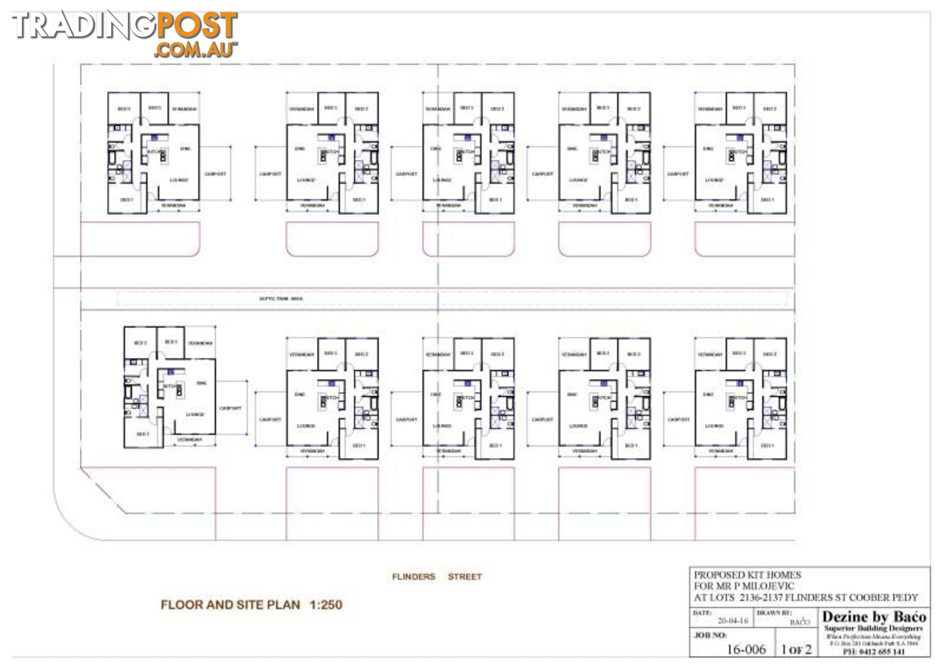 Lot 2136/2137 Flinders St Coober Pedy SA 5723