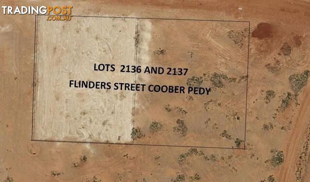 Lot 2136/2137 Flinders St Coober Pedy SA 5723