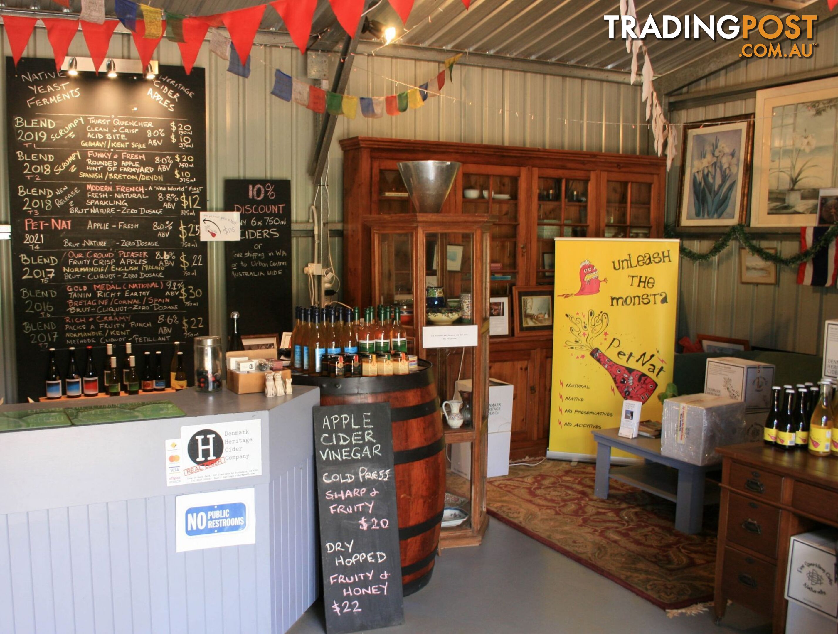 The Denmark Heritage Cider Company 218 Glenrowan Road Scotsdale WA 6333