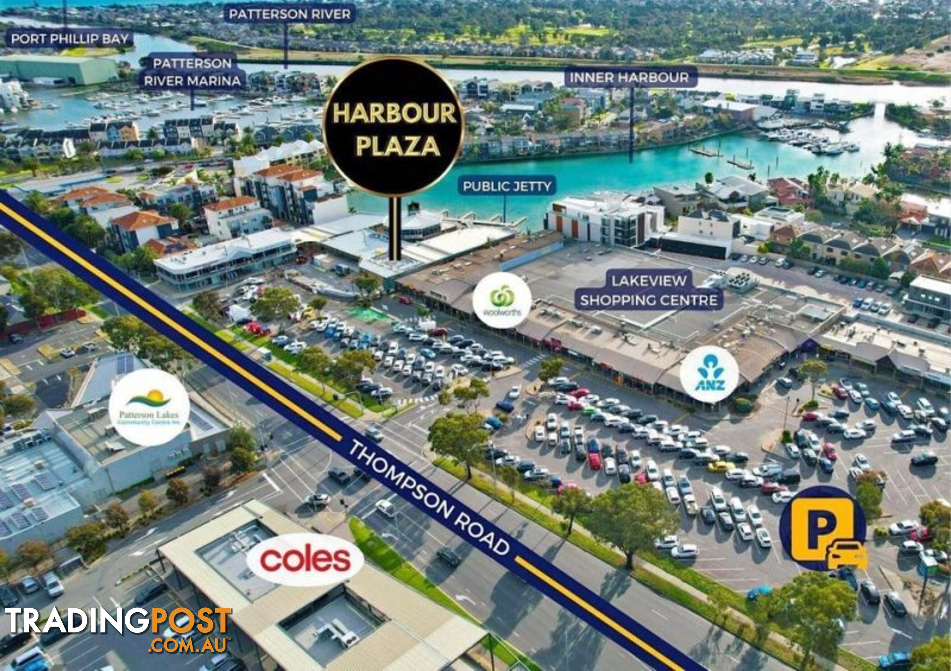 Attractive Landlord incentives! - Harbour Plaza - Patterson Lakes - Licenced Cafe/Restaurant. 21 Thompsons Road Patterson Lakes VIC 3197