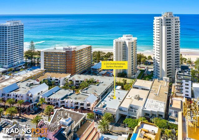 For lease $185000 1/25 Orchid Avenue Surfers Paradise QLD 4217