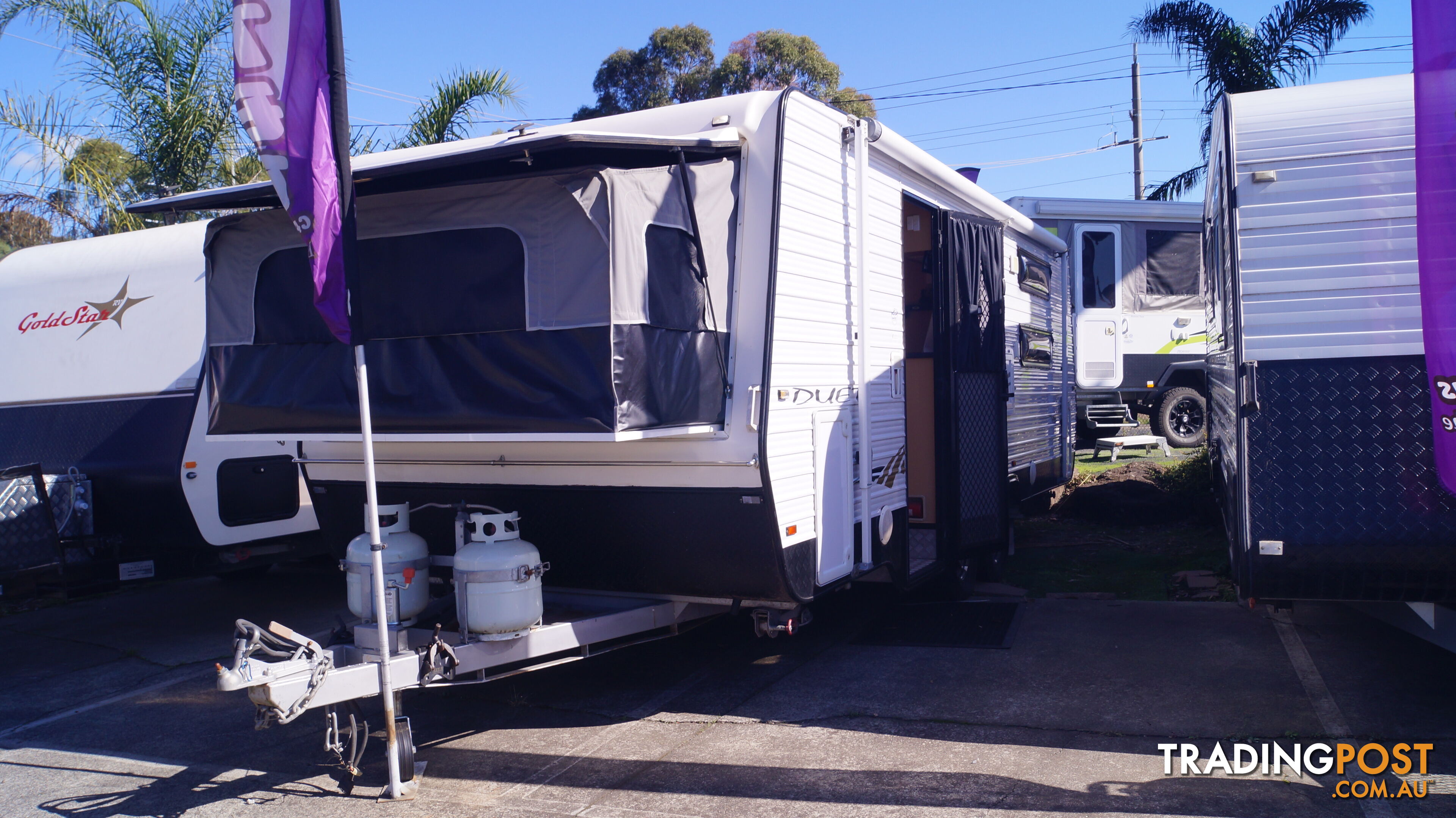 2011 Duet Bunk shower toilet 