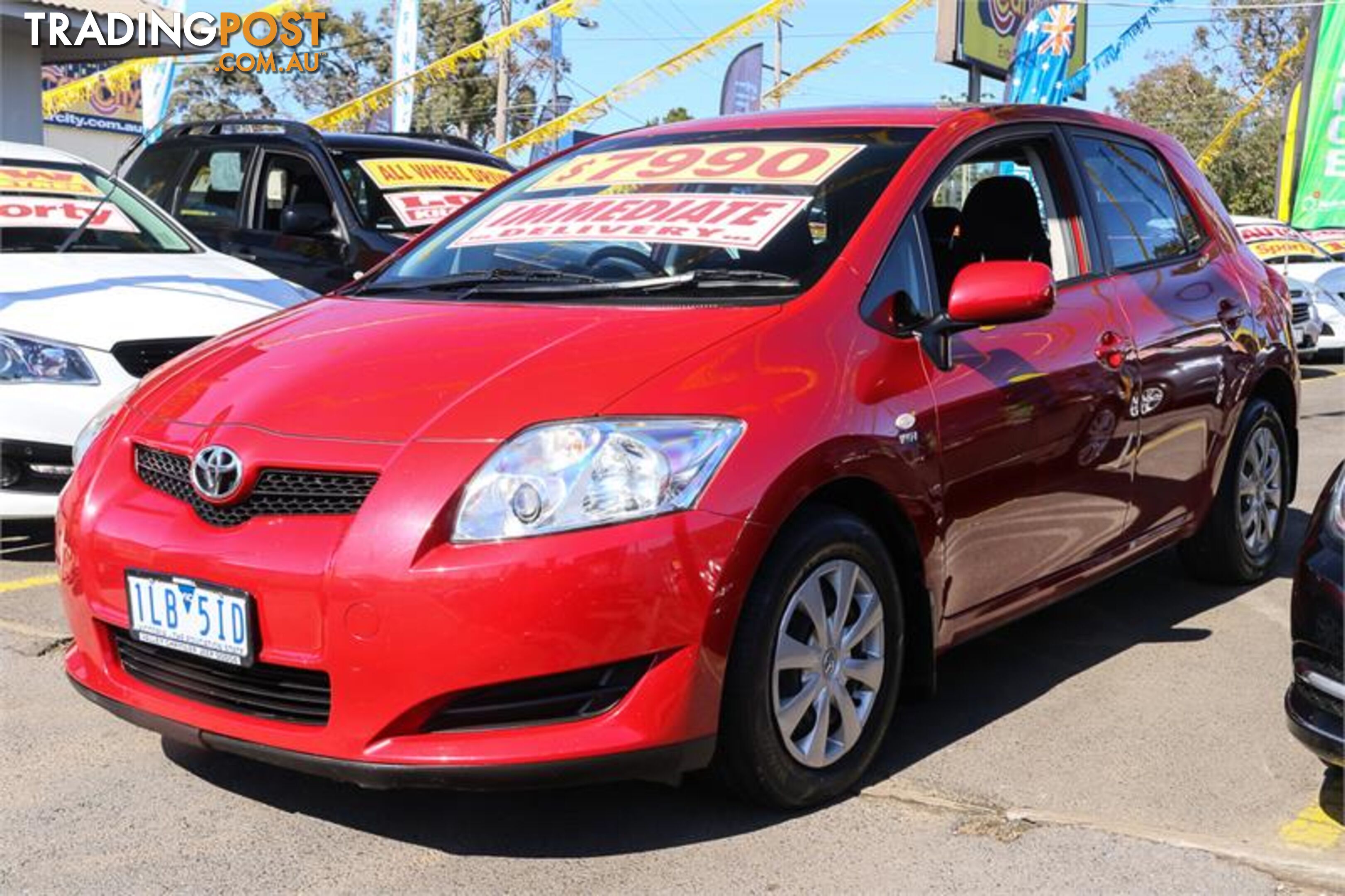 2008  Toyota Corolla Ascent ZRE152R Hatchback