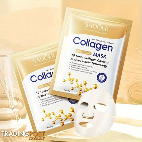 $10-10 times collagen content Radiant collagen face mask