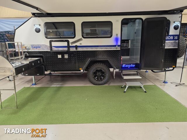 WARRIOR 16 OFFROAD HYBRID CARAVAN - Eagle Camper Trailers