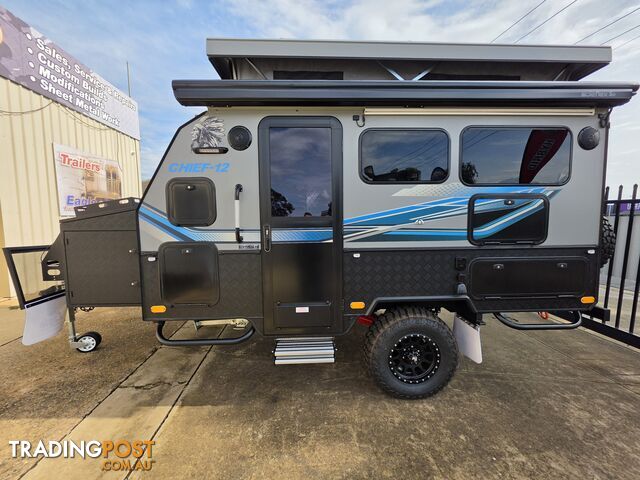 CHIEF 12 OFFROAD HYBRID CARAVAN - Eagle Camper Trailers