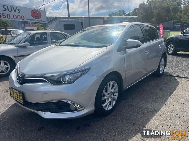 2016 TOYOTA COROLLA ASCENTSPORT ZRE182RMY15 5D HATCHBACK