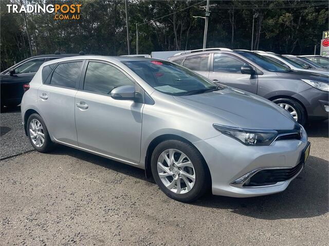 2016 TOYOTA COROLLA ASCENTSPORT ZRE182RMY15 5D HATCHBACK