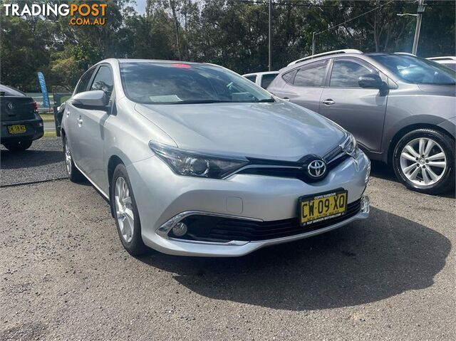 2016 TOYOTA COROLLA ASCENTSPORT ZRE182RMY15 5D HATCHBACK