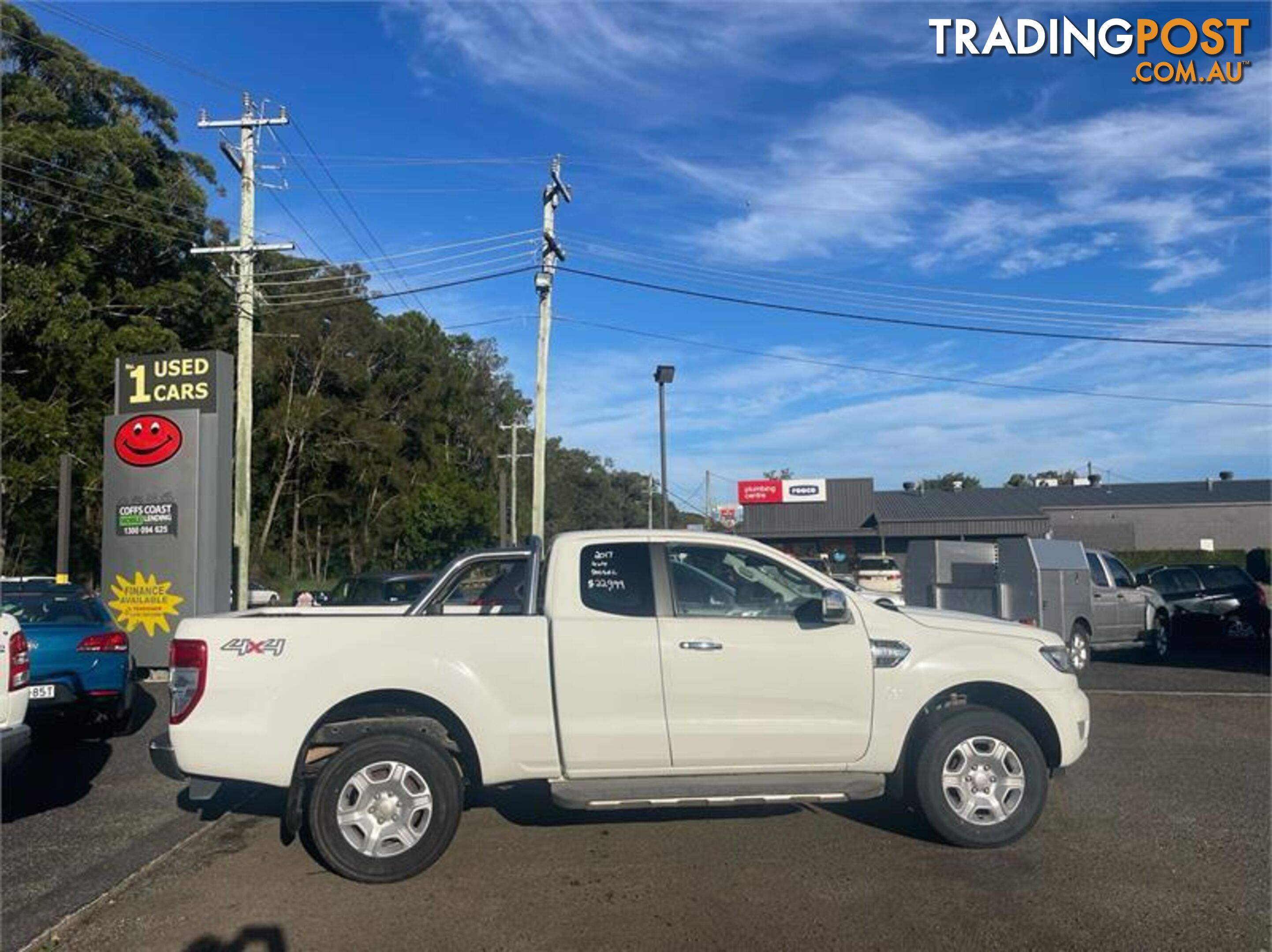 2017 FORD RANGER XLT3 2(4X4) PXMKIIMY17 SUPER CAB PICK UP