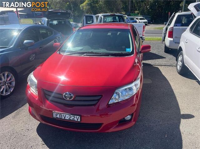 2008 TOYOTA COROLLA CONQUEST ZRE152R 4D SEDAN