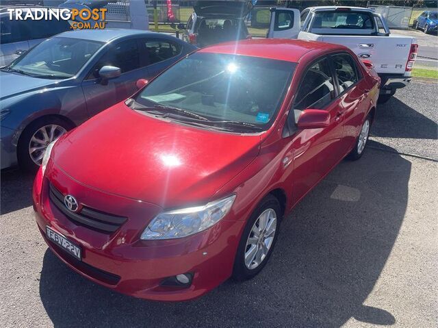 2008 TOYOTA COROLLA CONQUEST ZRE152R 4D SEDAN