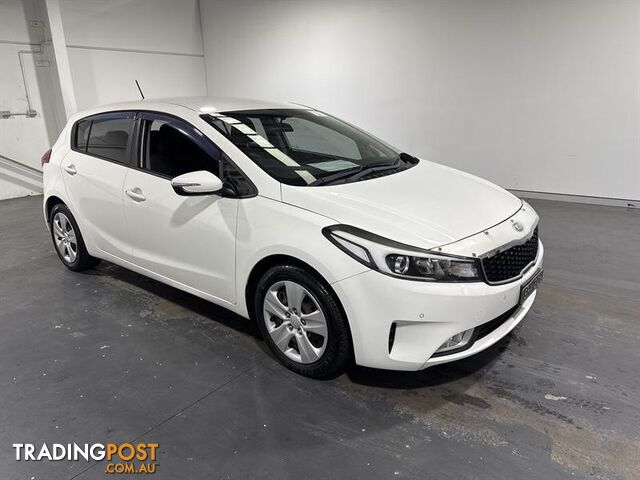 2017 KIA CERATO S (AV) YD MY17 HATCH, 5 DOORS, 5 SEATS