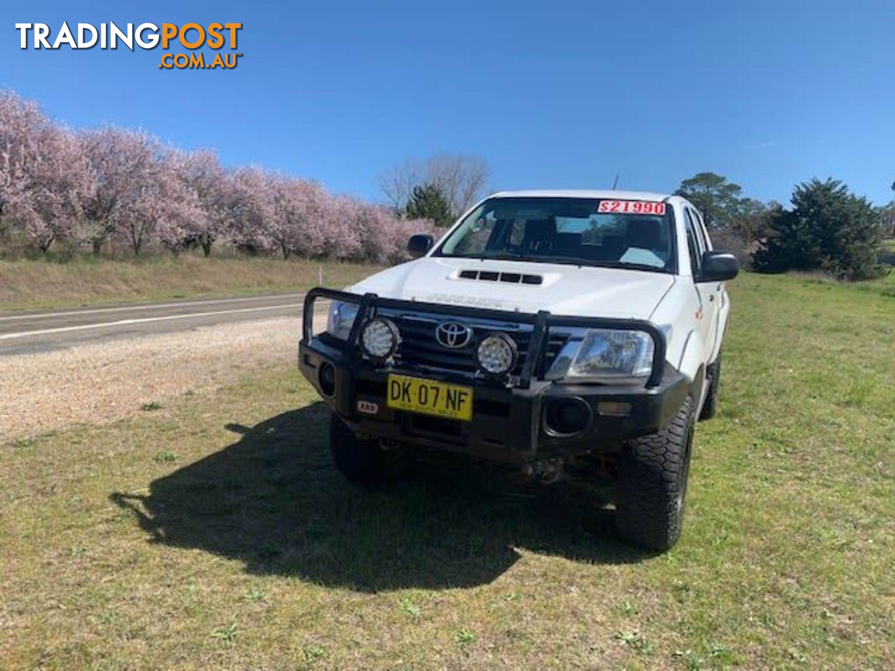 2013 TOYOTA HILUX WORKMATE (4X4) KUN26R MY12 UTE TRAY, 4 DOORS, 5 SEATS