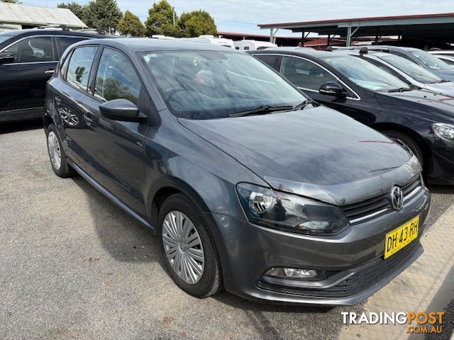 2016 VOLKSWAGEN POLO 66 TSI TRENDLINE 6R MY16 HATCH, 5 DOORS, 5 SEATS