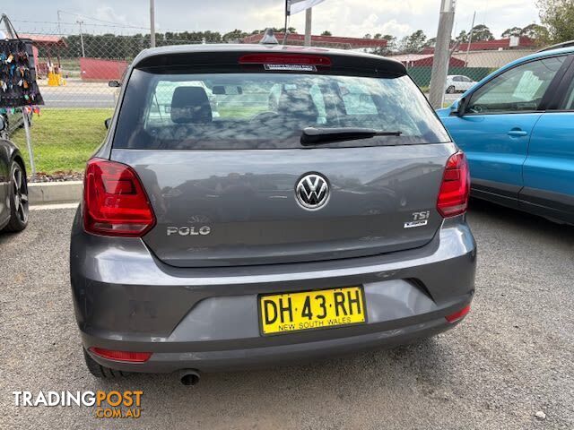 2016 VOLKSWAGEN POLO 66 TSI TRENDLINE 6R MY16 HATCH, 5 DOORS, 5 SEATS