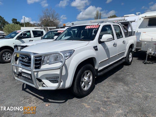 2018 GREAT WALL STEED (4X4) NBP UTE TRAY, 4 DOORS, 5 SEATS