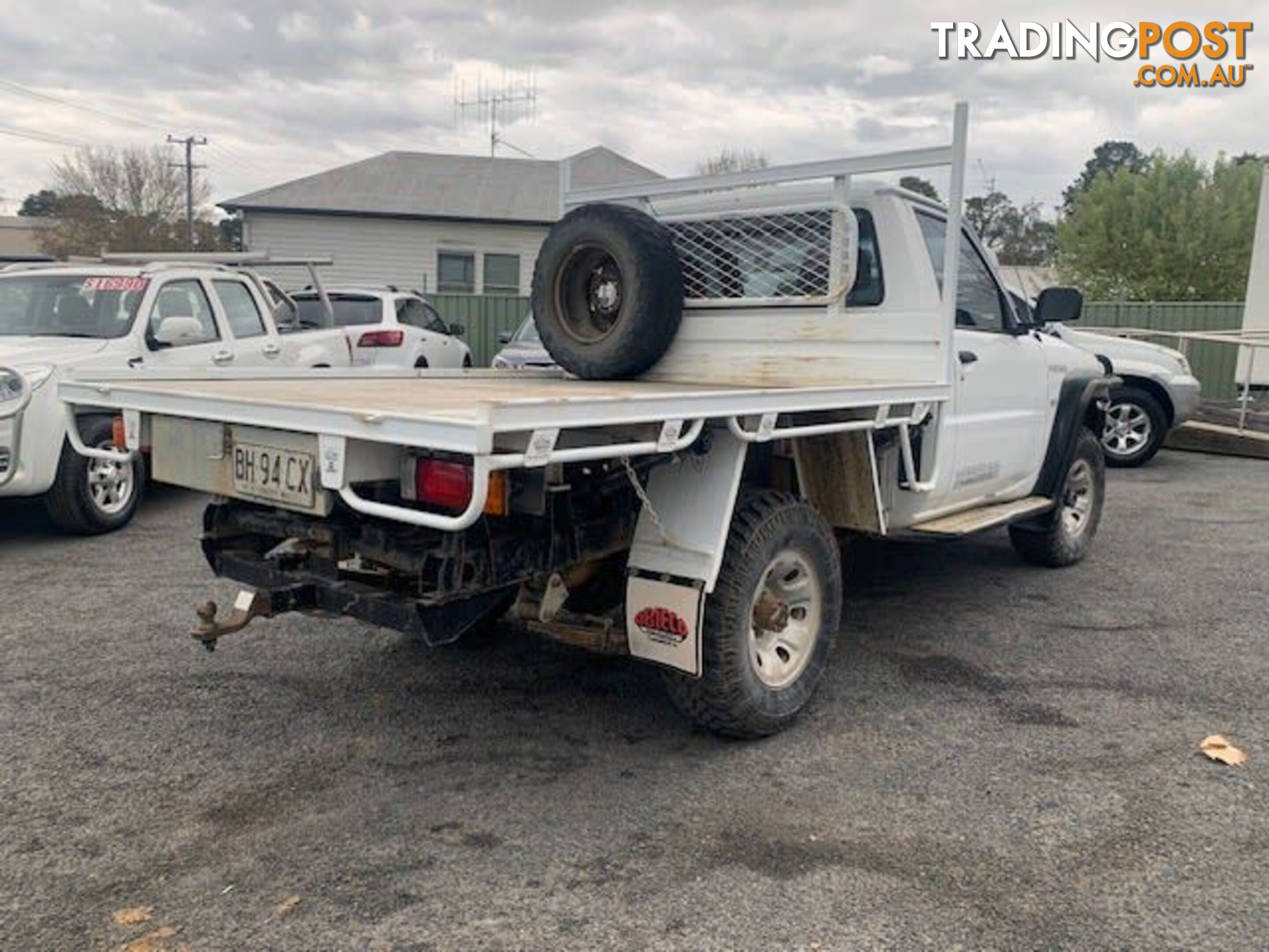 2010 NISSAN PATROL DX (4X4) GU MY08 UTE TRAY, 2 DOORS, 3 SEATS