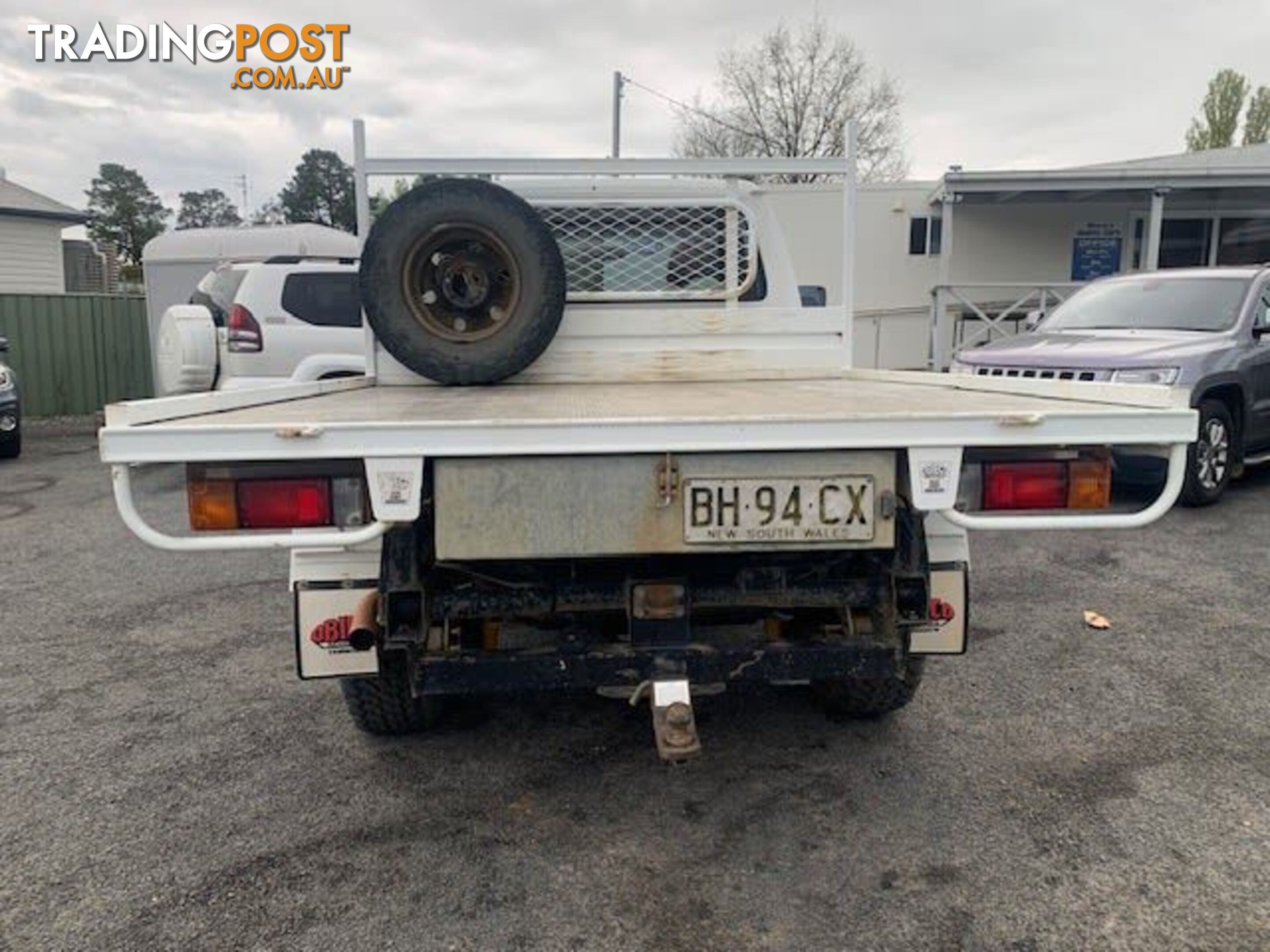 2010 NISSAN PATROL DX (4X4) GU MY08 UTE TRAY, 2 DOORS, 3 SEATS