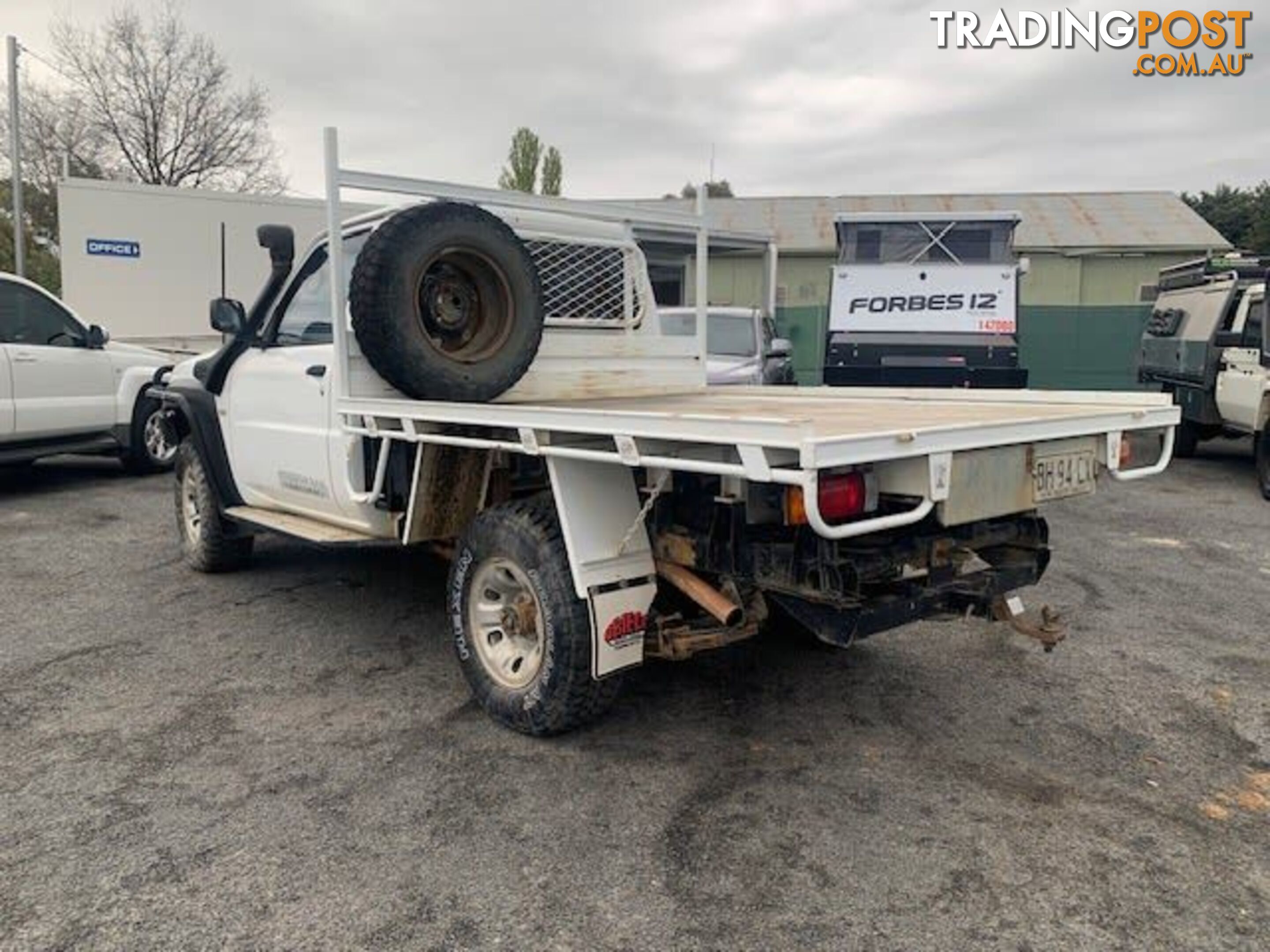 2010 NISSAN PATROL DX (4X4) GU MY08 UTE TRAY, 2 DOORS, 3 SEATS