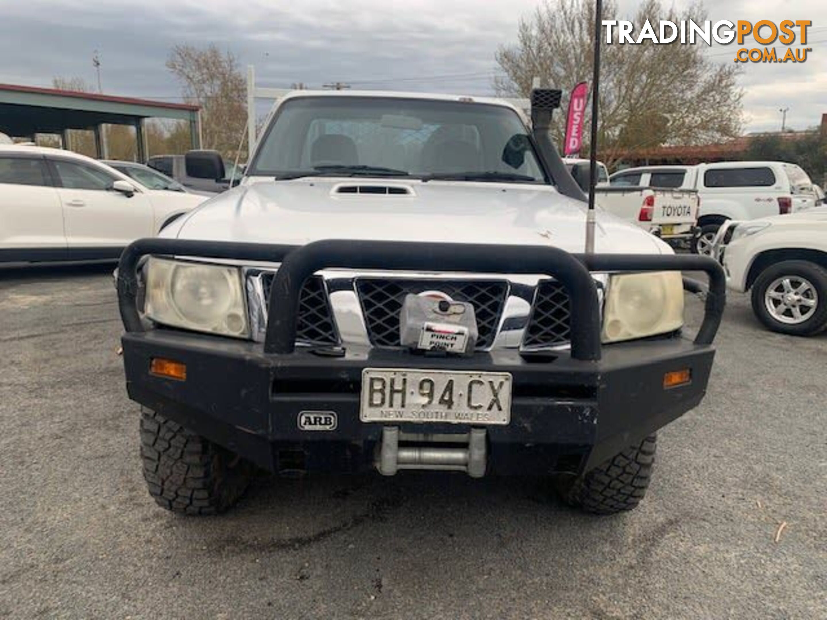 2010 NISSAN PATROL DX (4X4) GU MY08 UTE TRAY, 2 DOORS, 3 SEATS